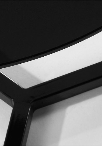 KAVE HOME Marae sidebord - sort glas og stl (50)