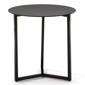 KAVE HOME Marae sidebord - sort glas og stl (50)