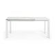 KAVE HOME Axis spisebord, m. butterflybordplade - porceln og hvid stl (120(180)