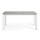 KAVE HOME Axis spisebord, m. butterflybordplade - Hydra Lead porceln og hvid stl (160(220)
