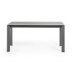 KAVE HOME Axis spisebord, m. butterflybordplade - Hydra Lead porceln/antracitgr stl (160(220)