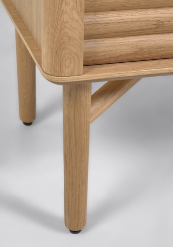 KAVE HOME Lenon sknk m. 3 lger og 3 skuffer - natur eg (200x45)