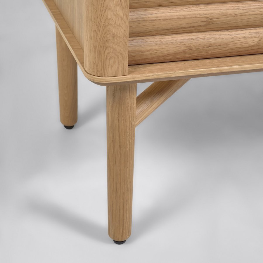 KAVE HOME Lenon sknk m. 2 lger og 3 skuffer - natur eg (152x45)