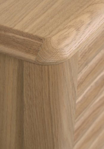 KAVE HOME Lenon sknk m. 2 lger og 3 skuffer - natur eg (152x45)