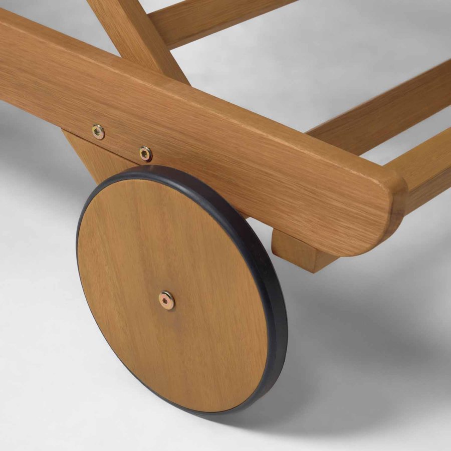 KAVE HOME Beila liggestol - natur eukalyptustr