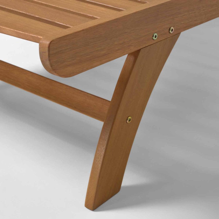 KAVE HOME Beila liggestol - natur eukalyptustr