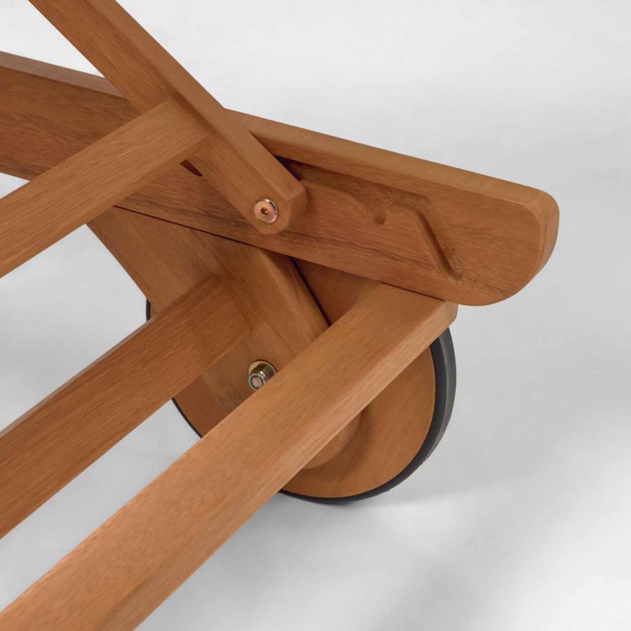 KAVE HOME Beila liggestol - natur eukalyptustr