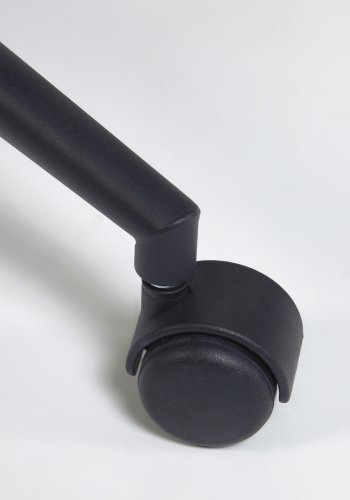 KAVE HOME Madina kontorstol, m. armln - lysegr stof og polypropylen