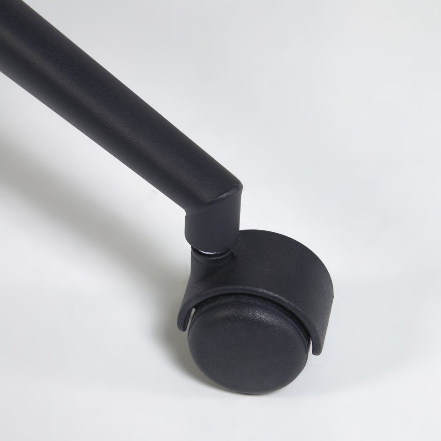 KAVE HOME Madina kontorstol, m. armln - lysegr stof og polypropylen