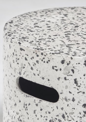 KAVE HOME Jenell havebord - hvid terrazzo (35)