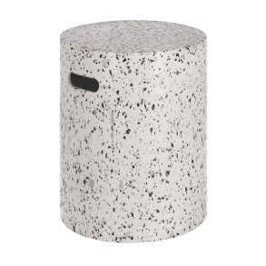 KAVE HOME Jenell havebord - hvid terrazzo (35)