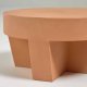 KAVE HOME Vilena havebord, rund - terracotta (60)