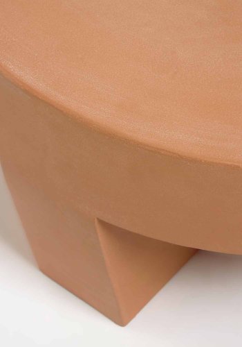 KAVE HOME Vilena havebord, rund - terracotta (60)