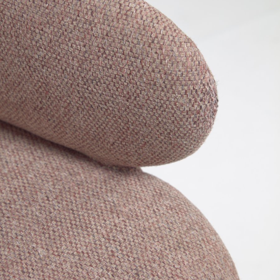 KAVE HOME Einara kontorstol, m. armln - lyserd stof og polypropylen