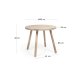 KAVE HOME Dilcia brnebord, rund - natur gummitr (55)