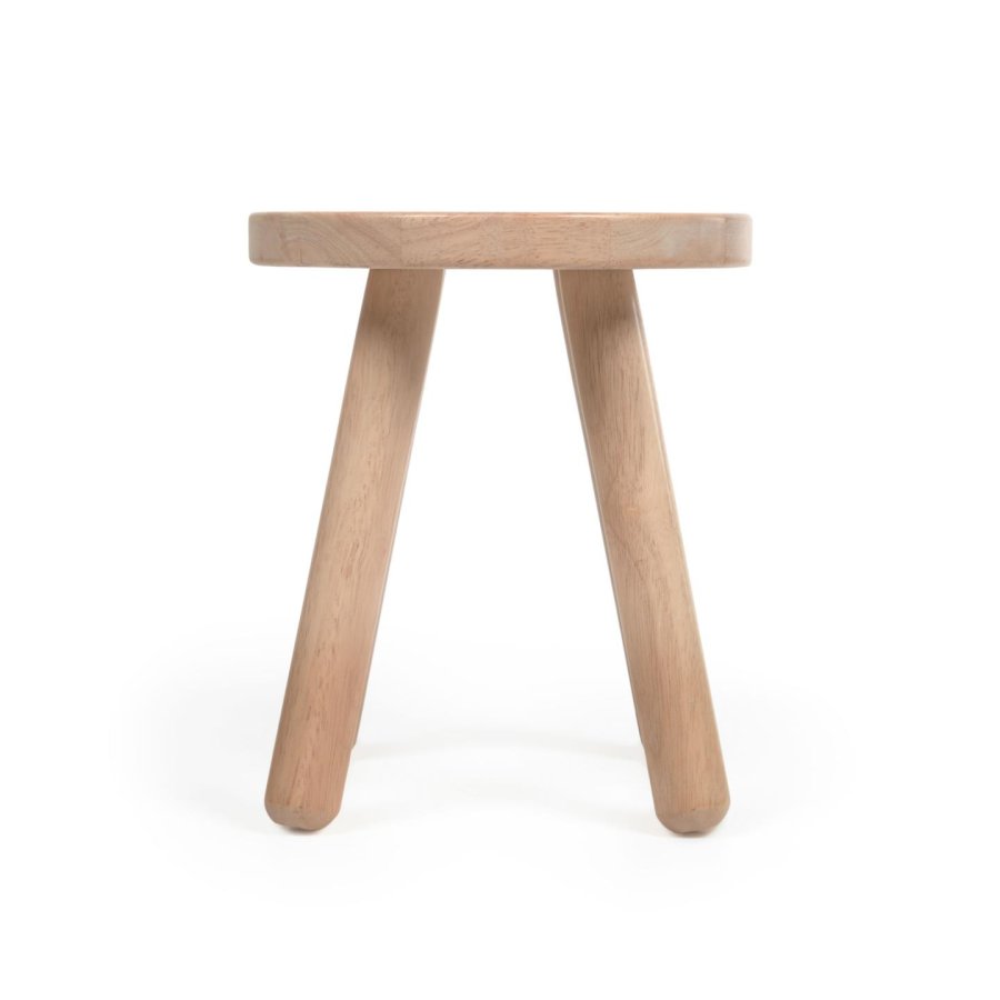 KAVE HOME Dilcia brnetaburet, rund - natur gummitr (H:31)