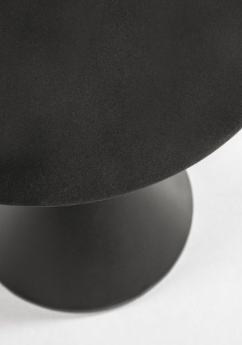 KAVE HOME Yinan sidebord, rund - sort jern (48)