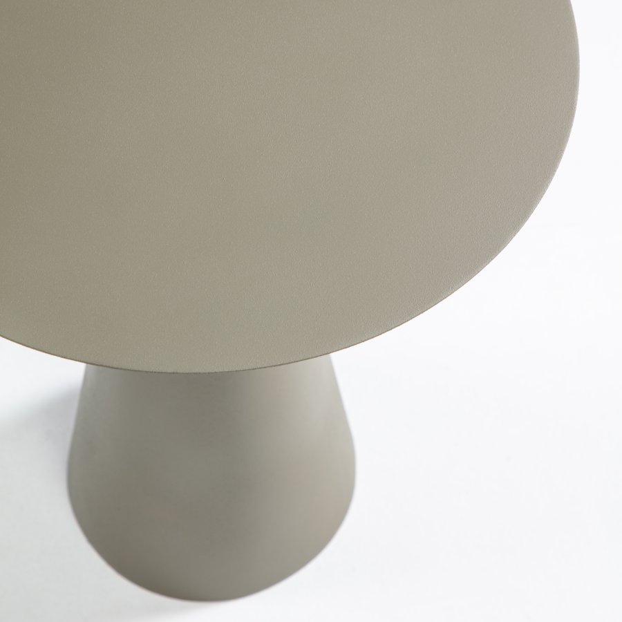 KAVE HOME Shirel sidebord, rund - grn-gr jern (40)