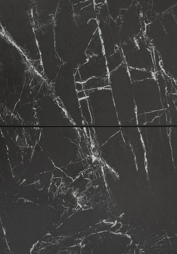 KAVE HOME Vashti spisebord, m. butterflybordplade - glas og gr porceln samt sort stl (120(160) 