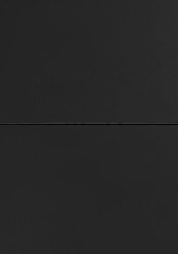KAVE HOME Theone spisebord, m. butterflybordplade - klar glas og sort stl (160(210)x90)