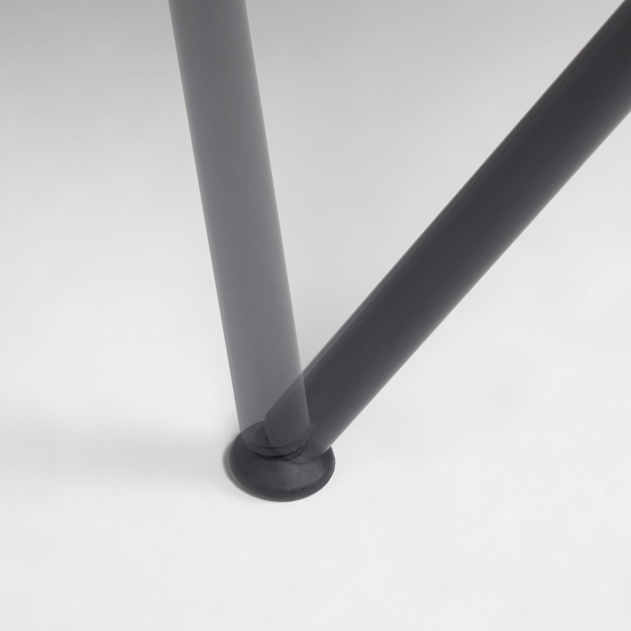 KAVE HOME Surpika havestol, m. armln og hynde - sort plast