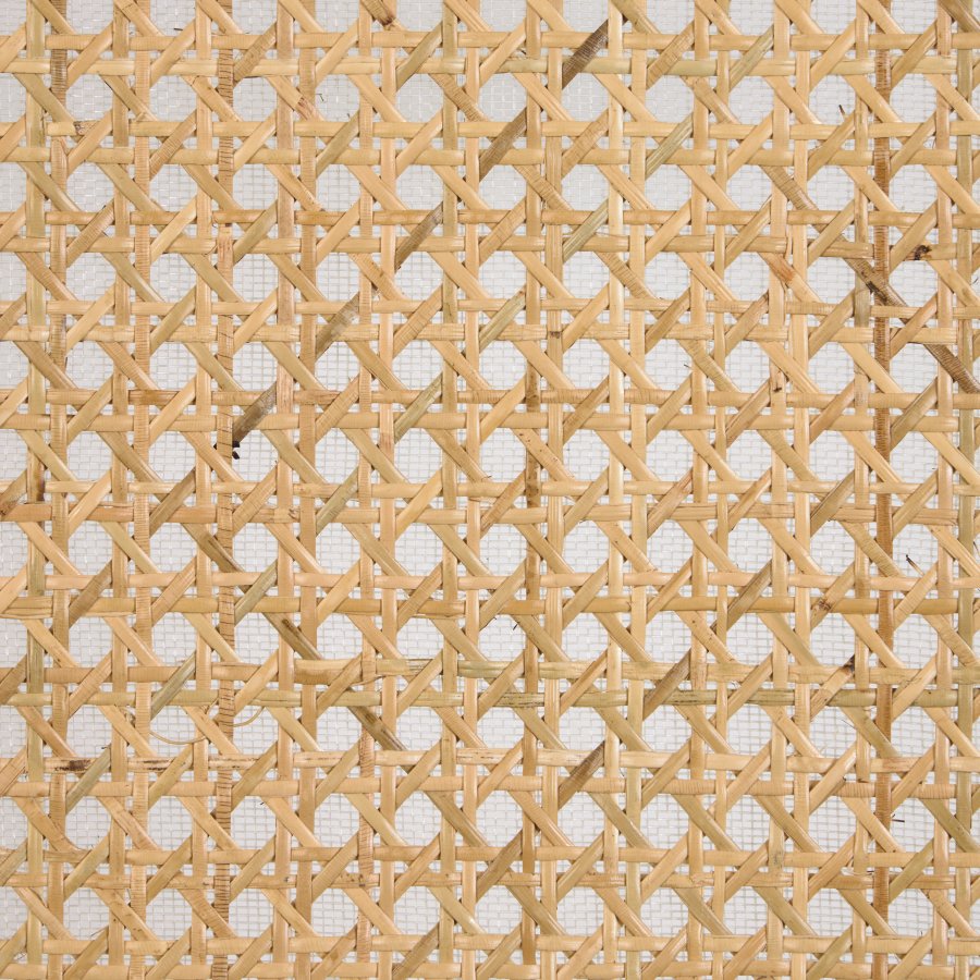 KAVE HOME Romane spisebordsstol - natur rattan og sort askefinér/bgetr