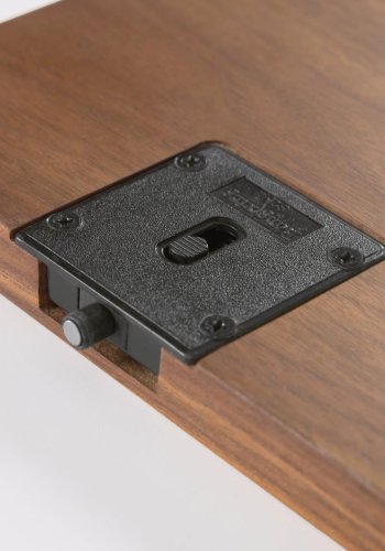 KAVE HOME Carolin sknk, m. 2 skydelger og 1 skuffe - brun valnddefiner og valnddetr (180x83.8)