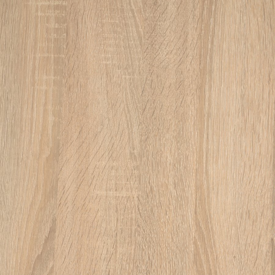 KAVE HOME Fuld Argo spisebord, rund - natur melamin og sort stl (120)