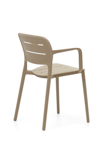 KAVE HOME Morella havestol, m. armln - beige plast