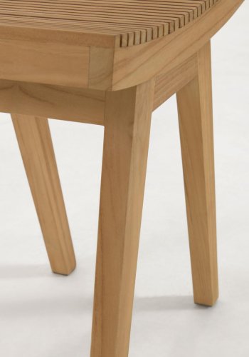 KAVE HOME Vicentina skammel - natur teaktr