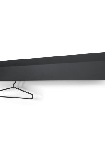 TORNA DESIGN Chaperone 120 knagerkke, m. 12 knager - sort stl (B:120)