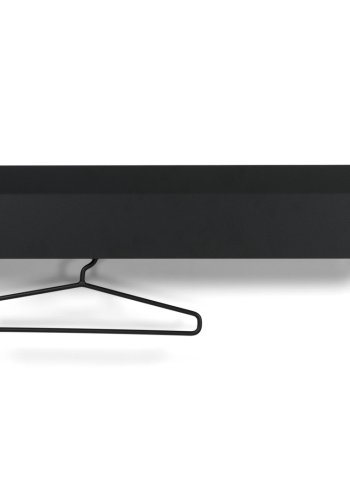 TORNA DESIGN Chaperone 80 knagerkke, m. 8 knager - sort stl (B:77)