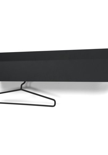 TORNA DESIGN Chaperone 80 knagerkke, m. 8 knager - sort stl (B:77)