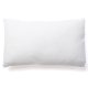 KAVE HOME Fluff fyldpude - hvid stof i genbrugsfibre og polyesterfiber (50x30)