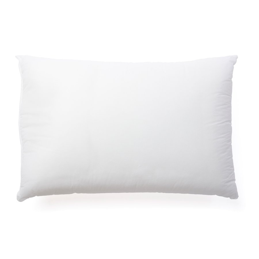 KAVE HOME Fluff fyldpude - hvid stof i genbrugsfibre og polyesterfiber (40x60)