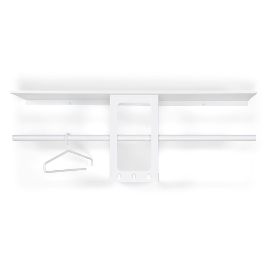 TORNA DESIGN Ando knagerkke, lille - hvid stl (B:100)