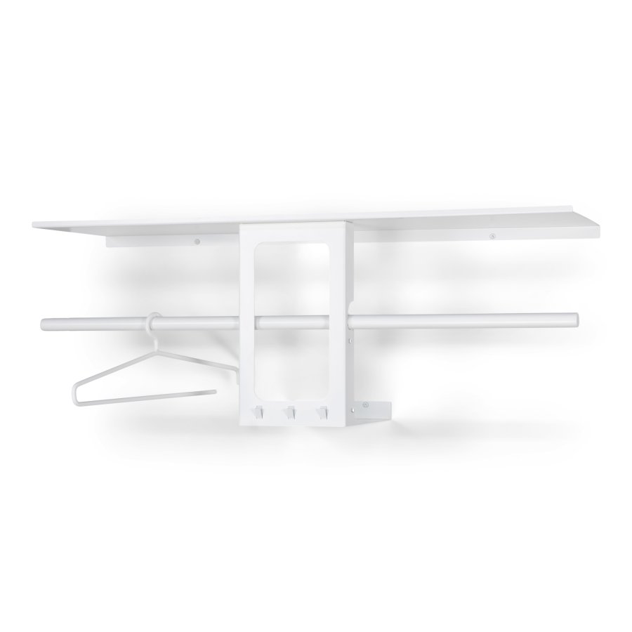 TORNA DESIGN Ando knagerkke, lille - hvid stl (B:100)