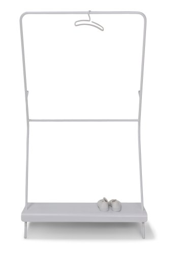 TORNA DESIGN James tjstativ, m. hylde - hvid stl (B:91,5)