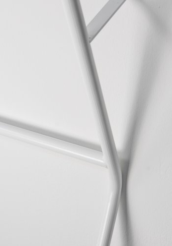 TORNA DESIGN James tjstativ, m. hylde - hvid stl (B:91,5)