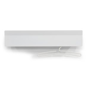 TORNA DESIGN Chaperone 80 knagerkke, m. 8 knager - hvid stl (B:77)