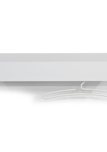 TORNA DESIGN Chaperone 80 knagerkke, m. 8 knager - hvid stl (B:77)