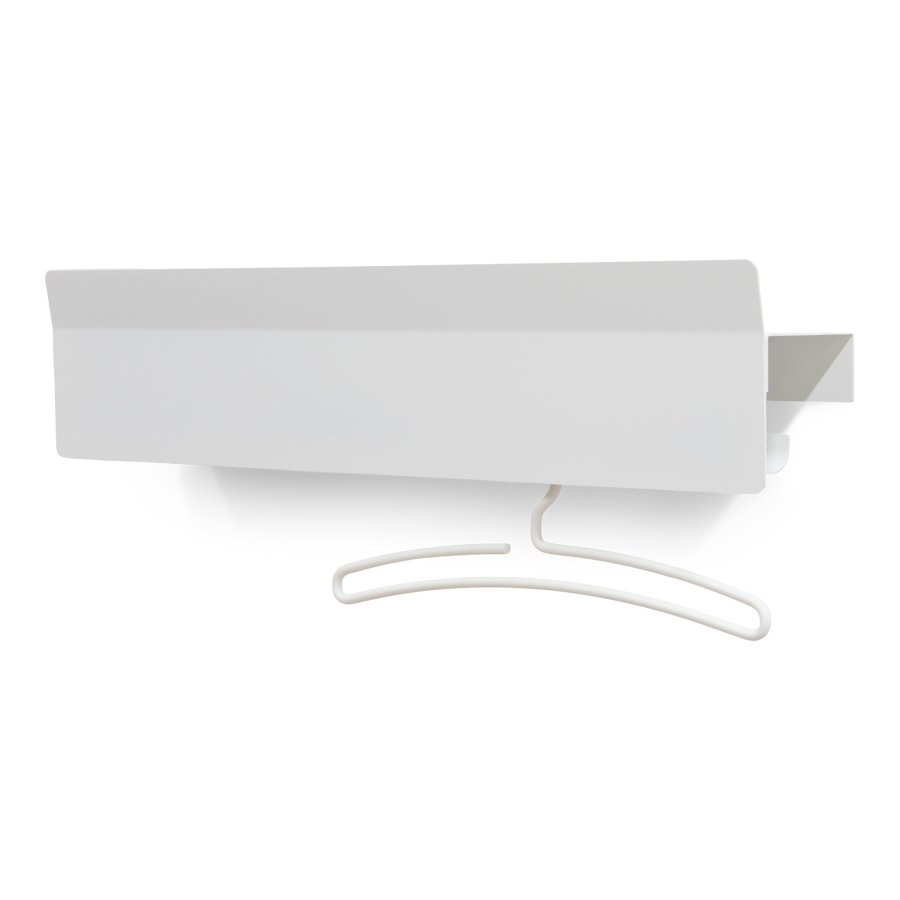 TORNA DESIGN Chaperone 80 knagerkke, m. 8 knager - hvid stl (B:77)