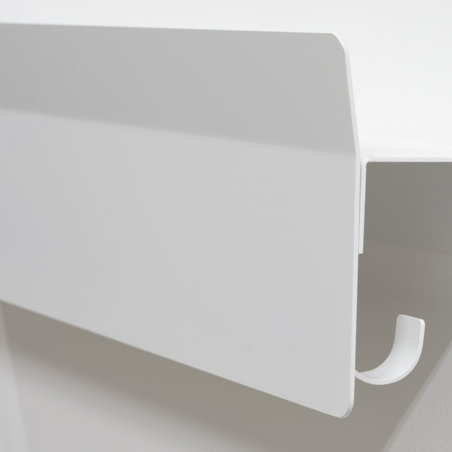 TORNA DESIGN Chaperone 80 knagerkke, m. 8 knager - hvid stl (B:77)