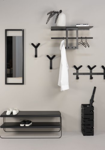 TORNA DESIGN Leaf knage - sort stl