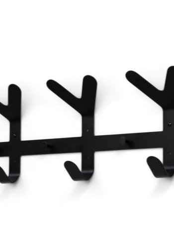 TORNA DESIGN Leaf knagerkke - sort stl