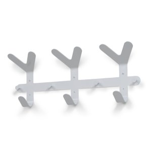 TORNA DESIGN Leaf knagerkke - hvid stl