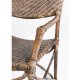 NOVASOLO Wickerworks Squire spisebordsstol - flettet rattan m. armln