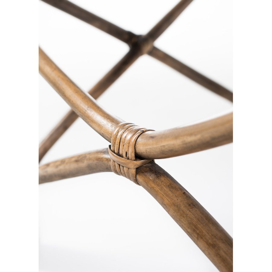 NOVASOLO Wickerworks Squire spisebordsstol - flettet rattan m. armln