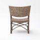 NOVASOLO Wickerworks Squire spisebordsstol - flettet rattan m. armln