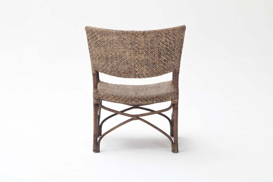 NOVASOLO Wickerworks Squire spisebordsstol - flettet rattan m. armln